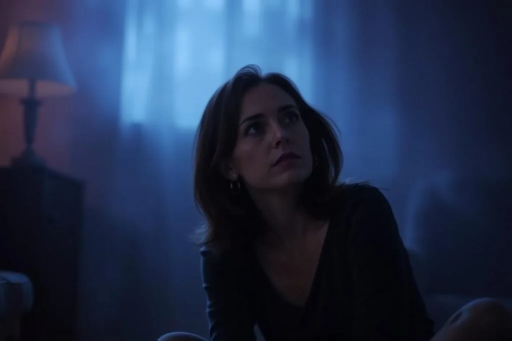 A pensive woman sits in a dimly lit room, lost in thought. Her gaze is distant, as if reflecting on memories from the past. The background fades into a dreamlike haze, suggesting the subconscious realm of dreams. Subtle shades of blue and purple create an introspective atmosphere, while soft, diffused lighting casts a contemplative glow. The woman's expression conveys a sense of longing, hinting at the emotional connections and unresolved feelings evoked by dreaming of an old friend. The scene invites the viewer to explore the psychological complexities of this experience. A pensive woman sits in a dimly lit room, lost in thought. Her gaze is distant, as if reflecting on memories from the past. The background fades into a dreamlike haze, suggesting the subconscious realm of dreams. Subtle shades of blue and purple create an introspective atmosphere, while soft, diffused lighting casts a contemplative glow. The woman's expression conveys a sense of longing, hinting at the emotional connections and unresolved feelings evoked by dreaming of an old friend. The scene invites the viewer to explore the psychological complexities of this experience.