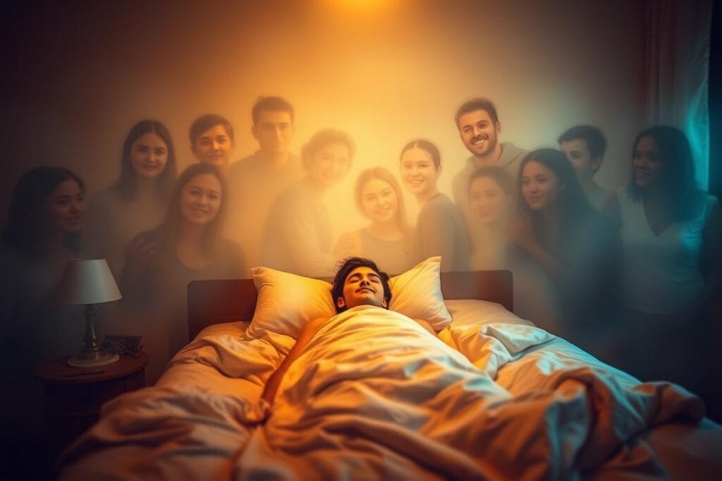 dreaming about old friends