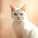 dreaming of a white cat