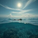 dreaming of swimming in the ocean